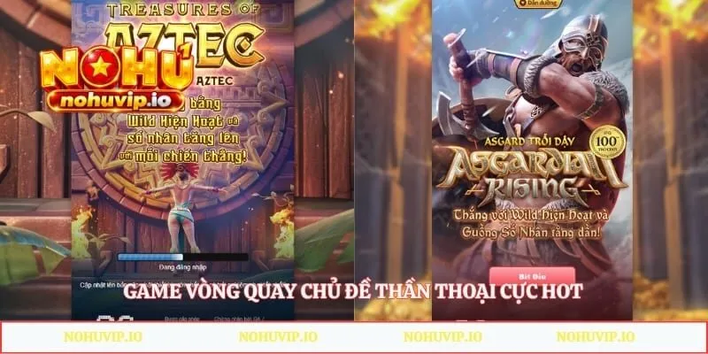 Game vòng quay chủ đề thần thoại cực hot