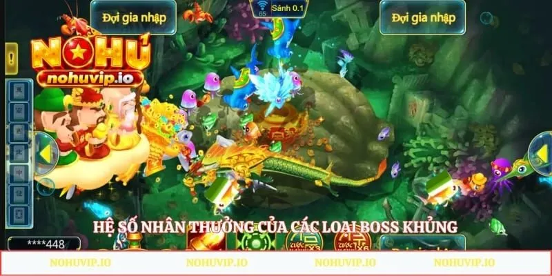 Hệ số nhân thưởng của các loại Boss khủng
