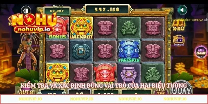 Kiểm tra và xác định đúng vai trò của hai biểu tượng 