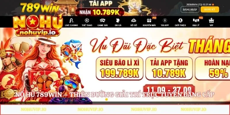 Nổ Hũ 789Win – Thiên Đường Giải Trí Trực Tuyến Đẳng Cấp