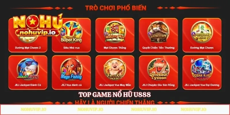 Top game nổ hũ U888 